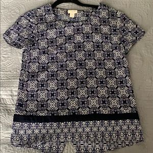J.Crew short sleeve blouse